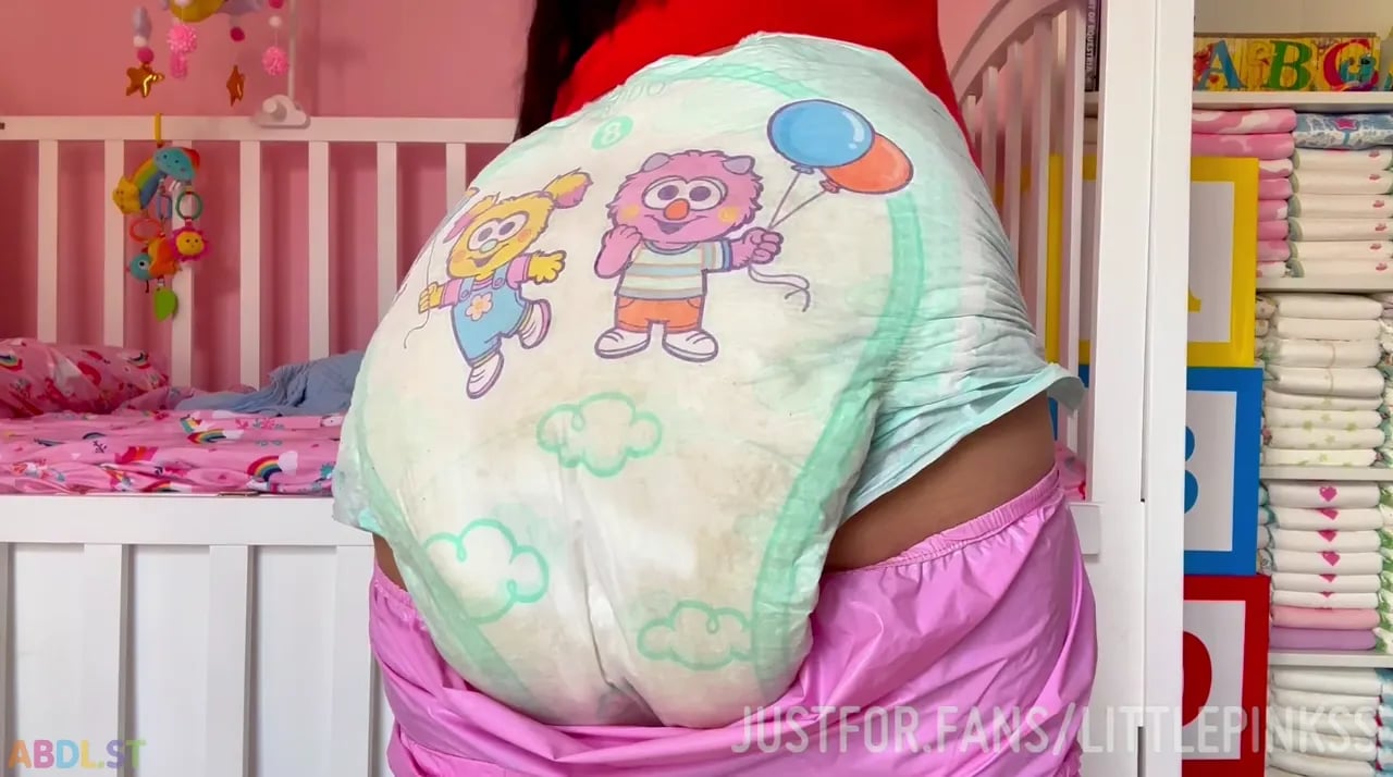 Littlepinkss - Messy Diaper And Plastic Pants Humpies
