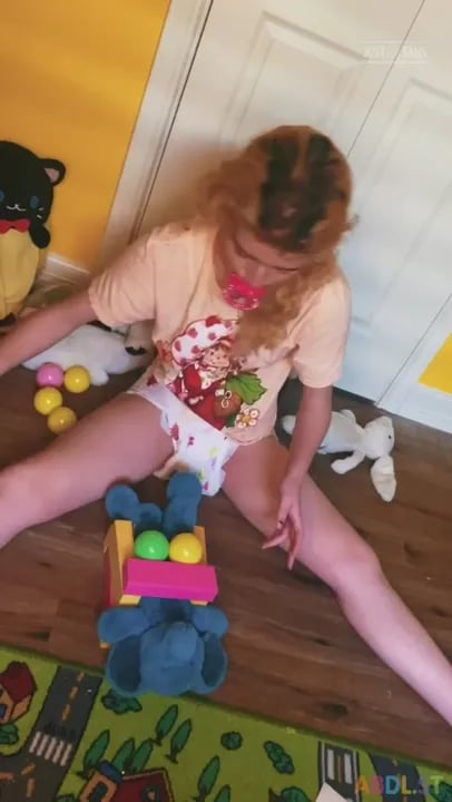 Littlediaperidol - Playing with Toys and Stuffed Animals