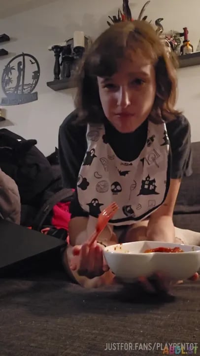 Playpentot - Cabbage Rolls And Halloween Bib