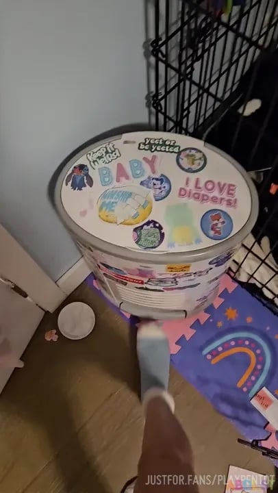 Playpentot - Diaper Change And Pail Fun.mp4
