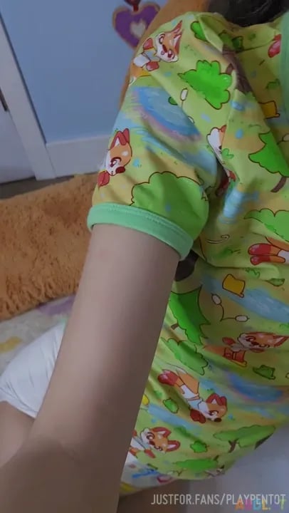 Playpentot - Showing Off Sensual ABDL Fun.mp4